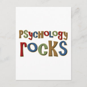 Psychologie Rocks Briefkaart