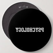 Psychologie Ronde Button 6,0 Cm (Voorkant /achterkant)