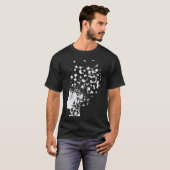 Psychologie Rorschach Card Mind Inkblot test T-shirt (Voorkant volledig)