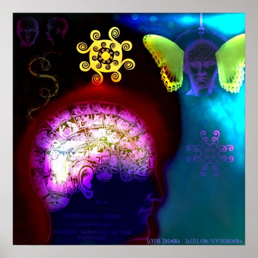 Psychologie Vs spiritualiteit Poster (Voorkant)