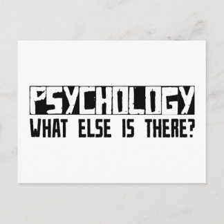 Psychologie Wat is er nog meer? Briefkaart