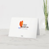 Psychologische Grappige Lesbische Romance Kaart (Achterkant)