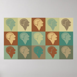Psychologische Pop Art Poster