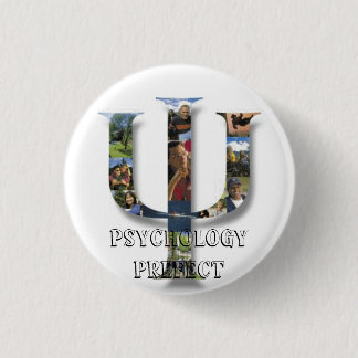 Psychologische prefect ronde button 3,2 cm