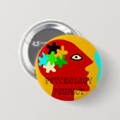 Psychologische prefect ronde button 5,7 cm (Voorkant /achterkant)