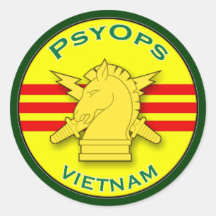 Psychologische transacties - Vietnam Ronde Sticker