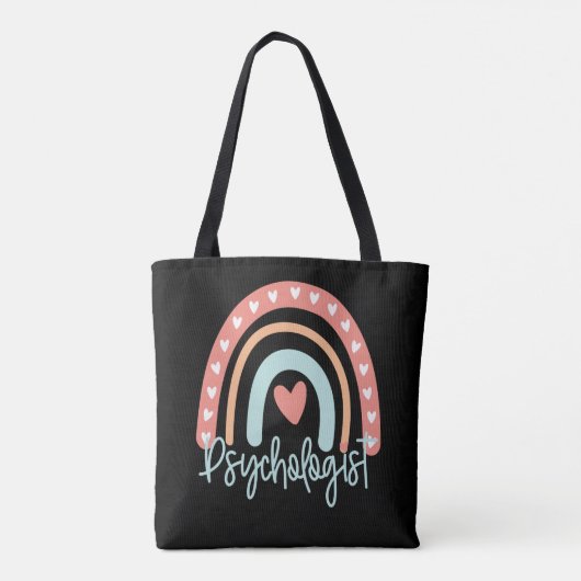 Psychologist Phd PsyD Graduation Gift Major Boho  Draagtas (Achterkant)