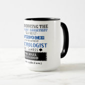 PSYCHOLOGISTE Drôle Mug cadeau (Devant droit)