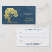 Psychologue Conseiller personnel Cartes de visite (Devant / Derrière)