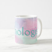 Psychologue de l'école moderne unique café Mug (Devant droit)