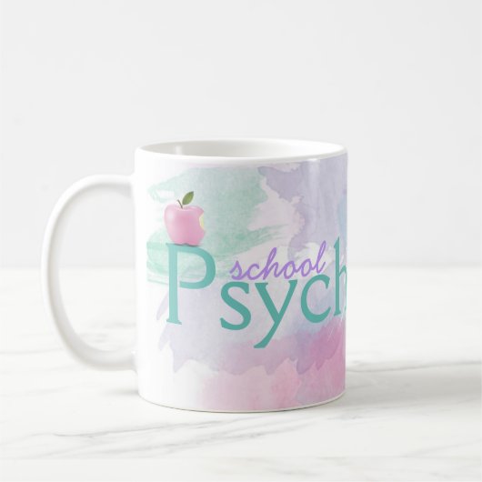 Psychologue de l'école moderne unique café Mug (Gauche)