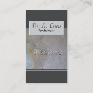 Psychologue et carte de visite Médicale -