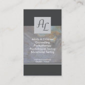 Psychologue et carte de visite Médicale - (Dos)