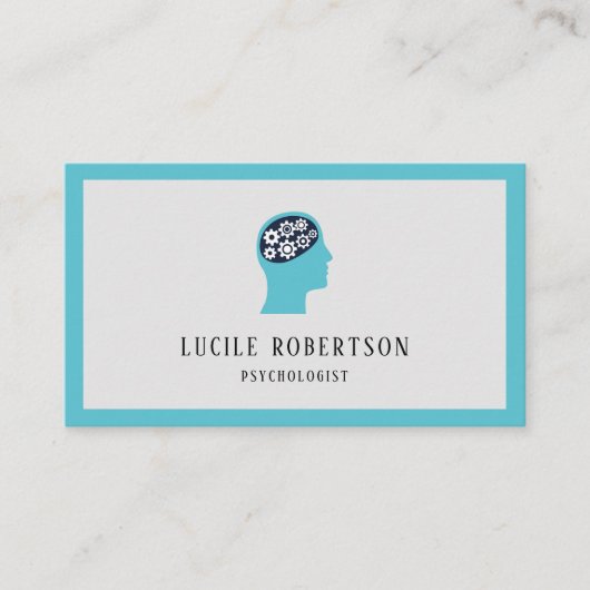 Psychologue Psychiatre Conseiller Carte de visite (Devant)