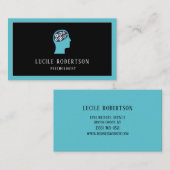 Psychologue Psychiatre Conseiller Carte de visite (Devant / Derrière)