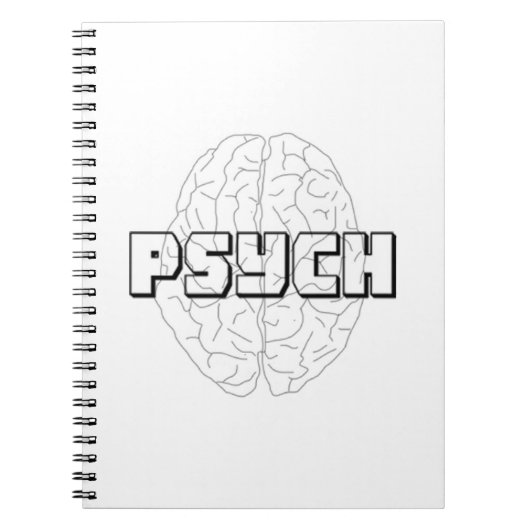 Psychology Brain notebook Notitieboek (Voorkant)