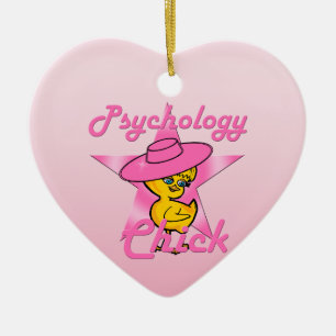 Psychology Chick #8 Keramisch Ornament