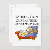 PSYCHOLOGY-grap Briefkaart (Voorkant / Achterkant)