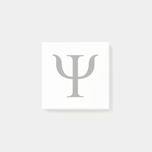 Psychology Science Symbol Post-it Note (Voorkant)