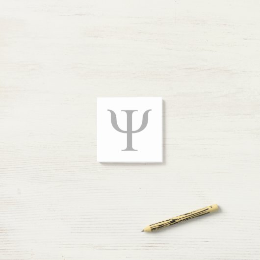 Psychology Science Symbol Post-it Note (Op bureau)