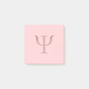 Psychology Science Symbol Post-it Notes