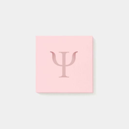 Psychology Science Symbol Post-it Notes (Voorkant)