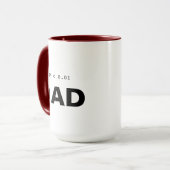 Psychology Statistics Mug | Significant Dad (Devant gauche)