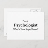 psycholoog briefkaart (Voorkant / Achterkant)