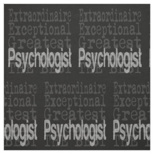 Psycholoog Buitengewone Fabric Stof