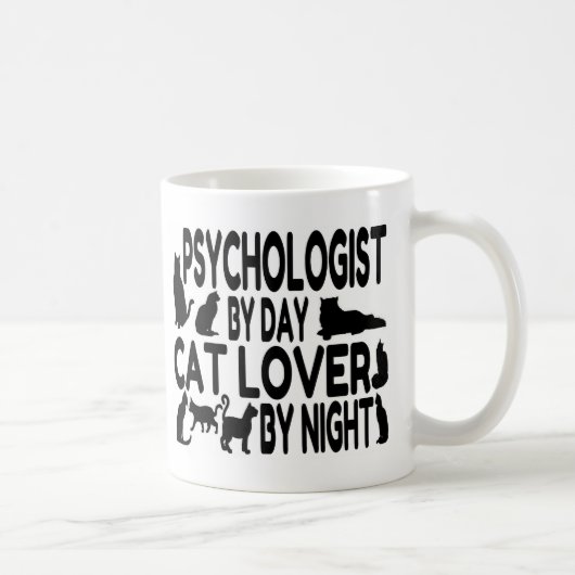 Psycholoog Cat Lover Koffiemok (Rechts)
