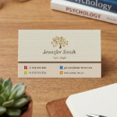 Psycholoog - Elegant boomsymbool Visitekaartje