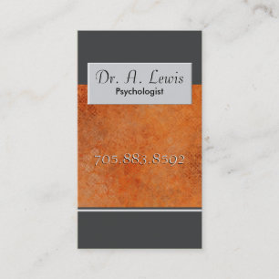Psycholoog en medisch Visitekaartje - Monogram