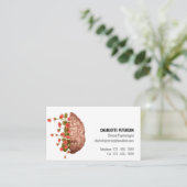 Psycholoog en raadsman visitekaartje (Staand voorkant)