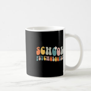 Psycholoog Groovy Retro Vintage Psychologie Teach Koffiemok