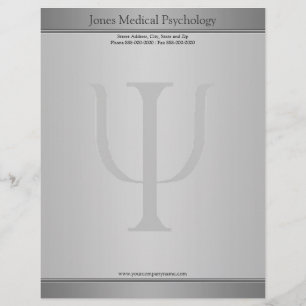 Psycholoog Letterhead Briefhoofd