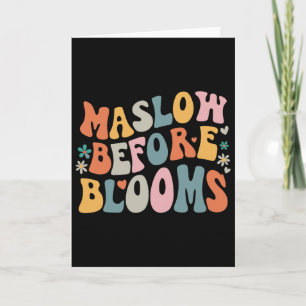 Psycholoog Maslow Voor Bloom Versnelde Leraar Klr Kaart