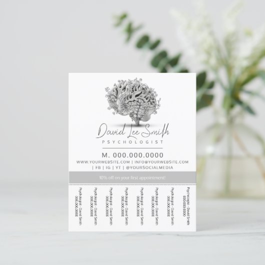 psycholoog/neuroloog (Staand voorkant)