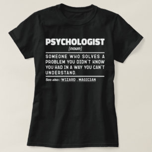 Psycholoog Noun Mental Health Professional T-shirt
