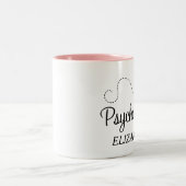 Psycholoog persoonlijke Mok voor haar baan (Center)