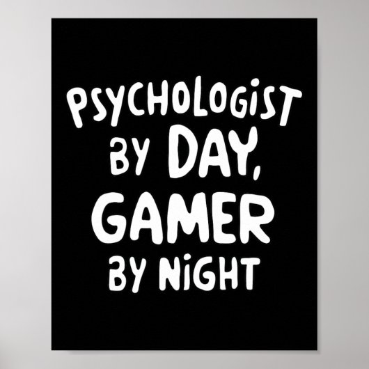 Psycholoog poster (Voorkant)