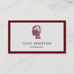 Psycholoog Psychiater Counselor Visitekaartje