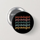 Psycholoog Retro Psychologie Student Afstuderen Ronde Button 5,7 Cm (Voorkant /achterkant)