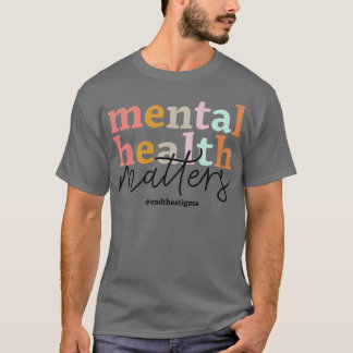 Psycholoog tegen geestesziekten t-shirt