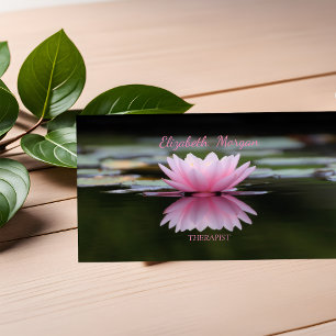 Psycholoog Therapeut Zen, Lotus Bloem Visitekaartje