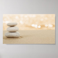 Psycholoog Therapeut Zen Stenen Zand