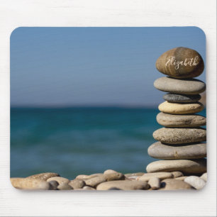 Psycholoog Therapeut Zen Stenen, Zee Muismat