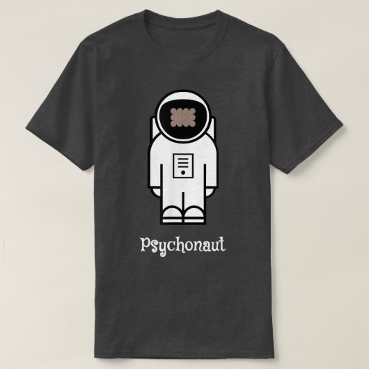 Psychonaut Astronaut T-Shirt (Design voorkant)