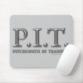 Psychopath in training muismat (Met muis)