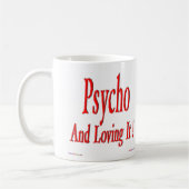 Psychopathe et l'aimant ! Tasse (Gauche)