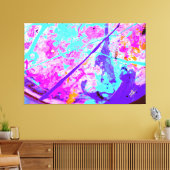 Psychopathie canvas afdruk (Insitu (Woonkamer))